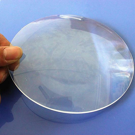 150mm 200mm Large Plano Convex Lens Large Magnifier Optical Glass Magnifier