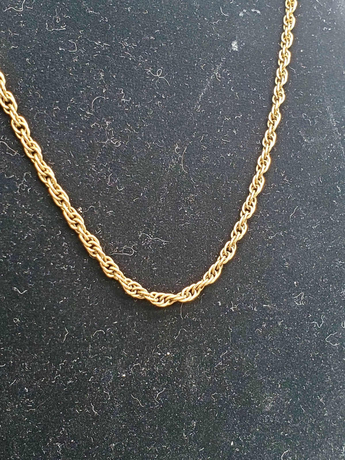 Vintage Double Link Chain 1/20 12k Gold Filled Necklace 24 Inches 3.5mm 11.66g