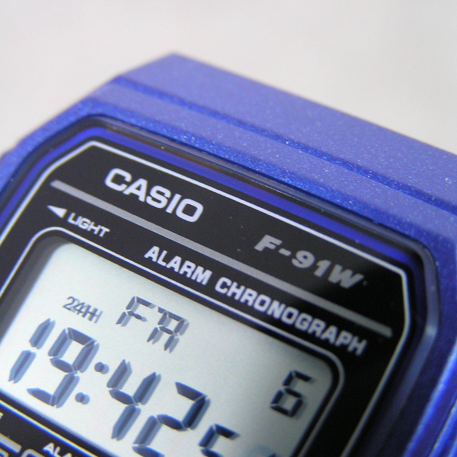 UK STOCK CASIO F-91WM-2AJH Japan Exclusive Digital Watch Classic Imported Model