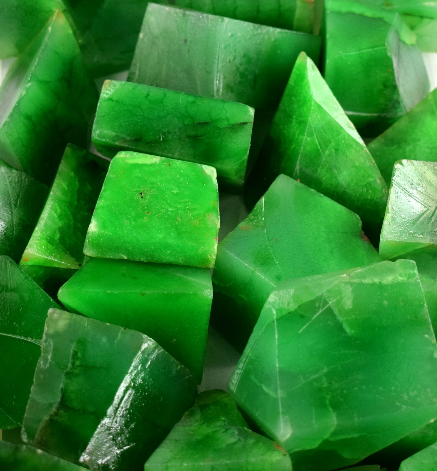 1000 Ct Zambian Green Emerald Gemstone Polished Rough Lot Natural Ebay