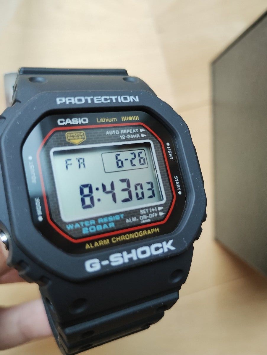 CASIO G SHOCK DW 5000R 1AJF First Generation Reissue Model New