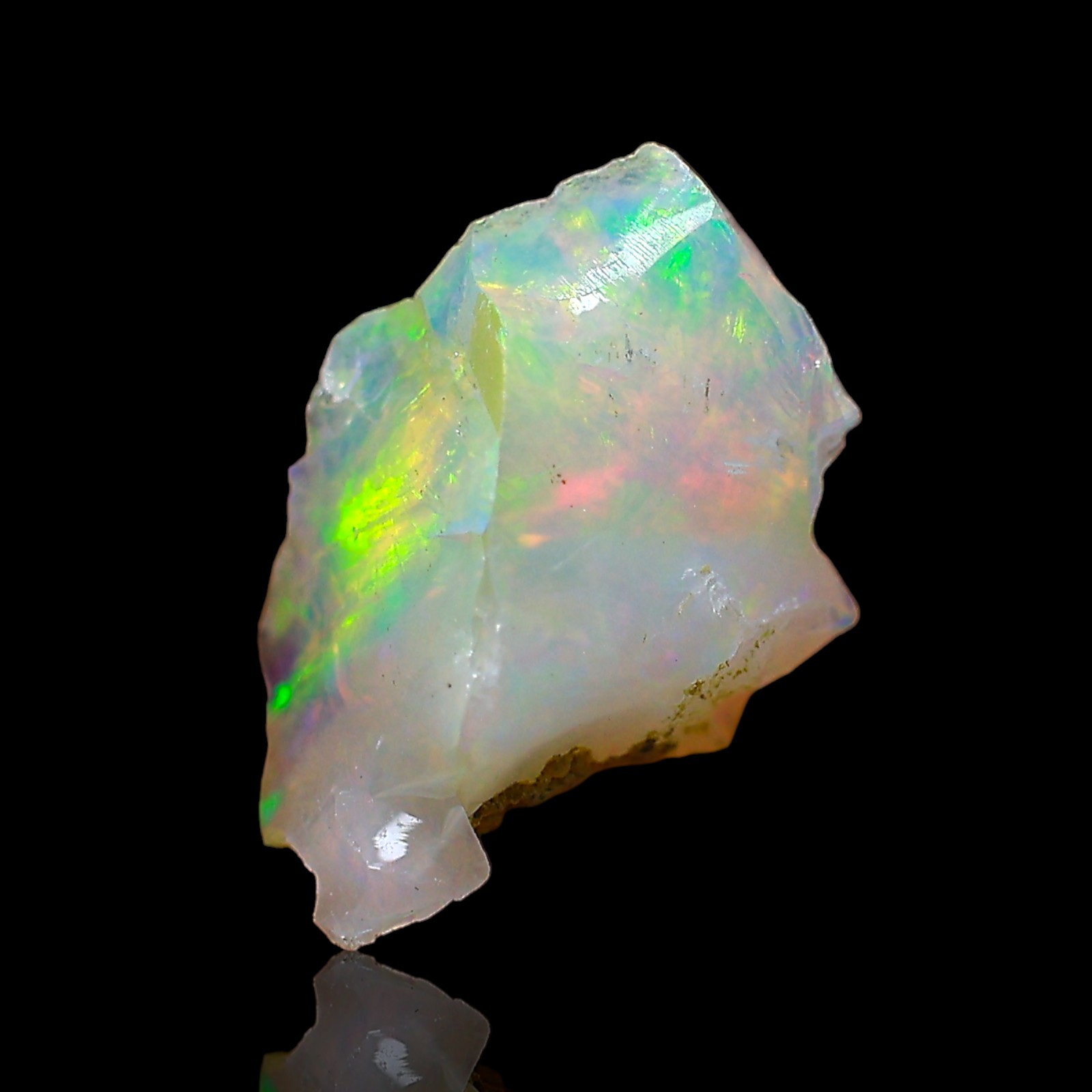 2.00 Cts Natural Fire Opal Handcrafted Rough Gemstone Necklace Making 13x8x7 mm