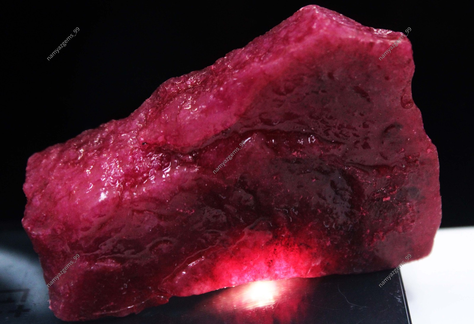 557.00 Ct Natural Ruby Huge Rough Earth Mined Certified Red Loose Gemstone
