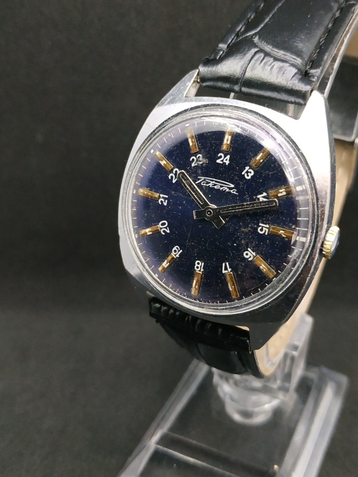 Men’s Dress Casual Vintage USSR Watch Raketa Mechanical 2609.HA Retro Soviet ☭