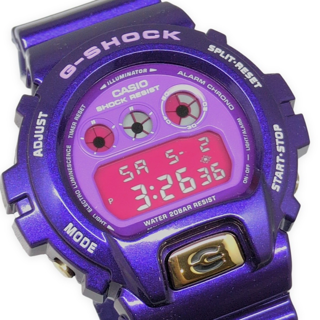 G-Shock DW 6900SW 6 MAN BOX Nakano Shirou Figure Set 3rd Metallic Paint Purple