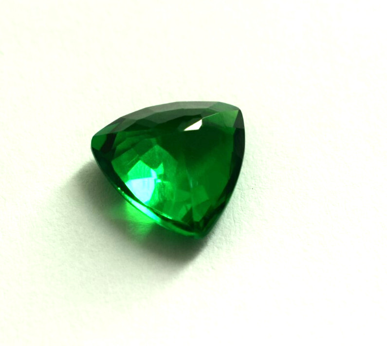 10-12 CT Trillion Cut Kenya’s Certified Natural Tsavorite Green Garnet Gemstone