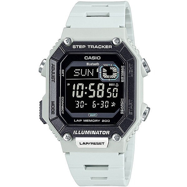 CASIO Collection SPORTS WS-B1000-8BJF Bluetooth Step Tracker Watch Gray 41.3mm