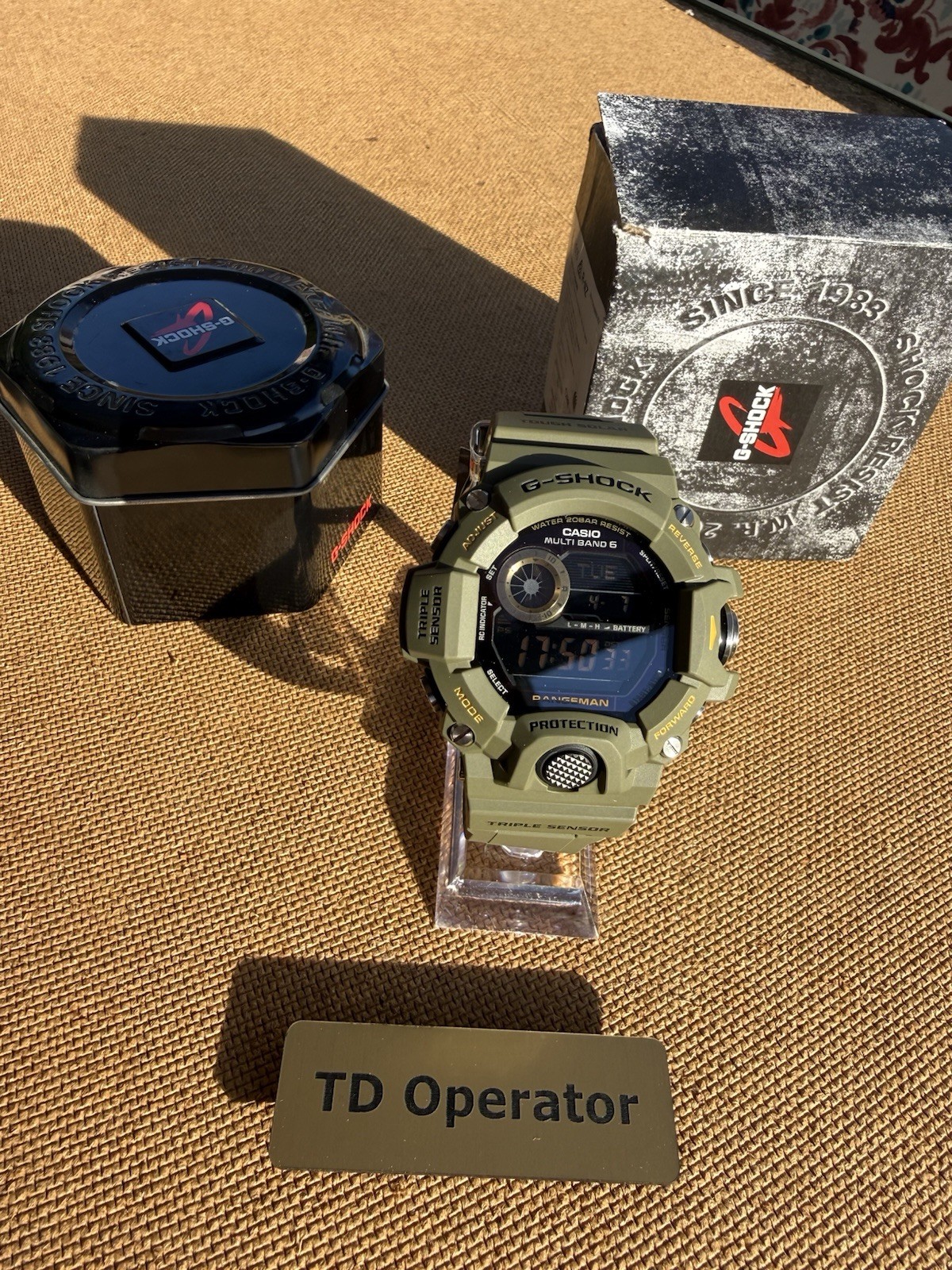 Casio G-Shock GW-9400-3 Rangeman Green