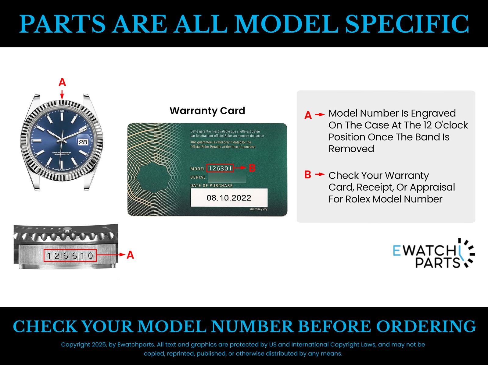 3 SAPPHIRE CRYSTAL FOR MENS ROLEX DATEJUST NON QUICKSET 1600 1601 1602 1603 1611