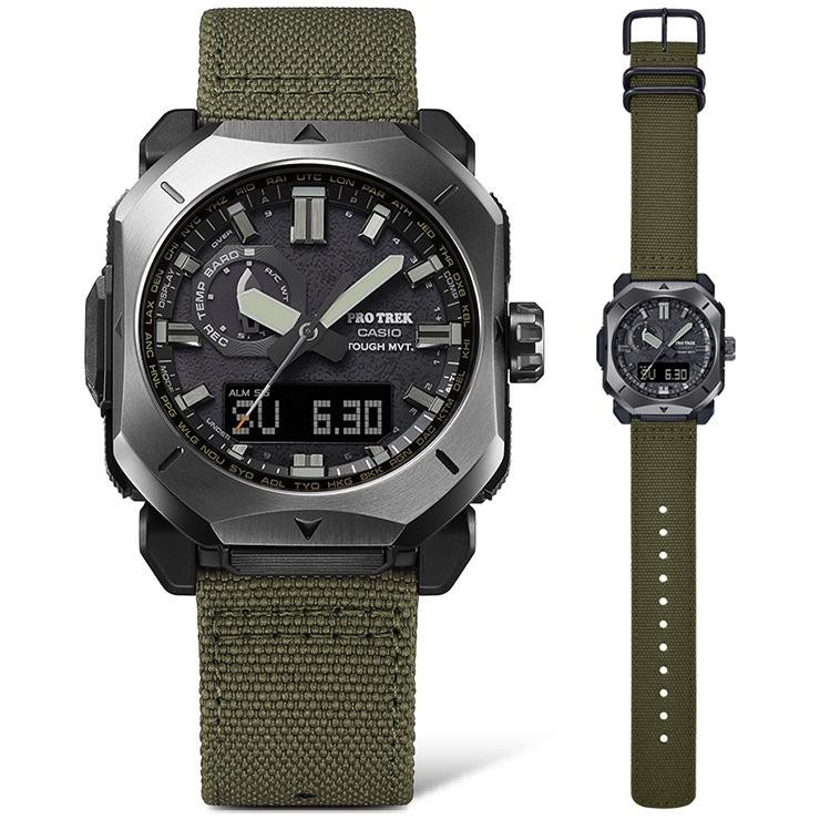 CASIO PRO TREK PRW-6900YB-3JF CORDURA Band Solar Radio Men Watch New in Box JPN