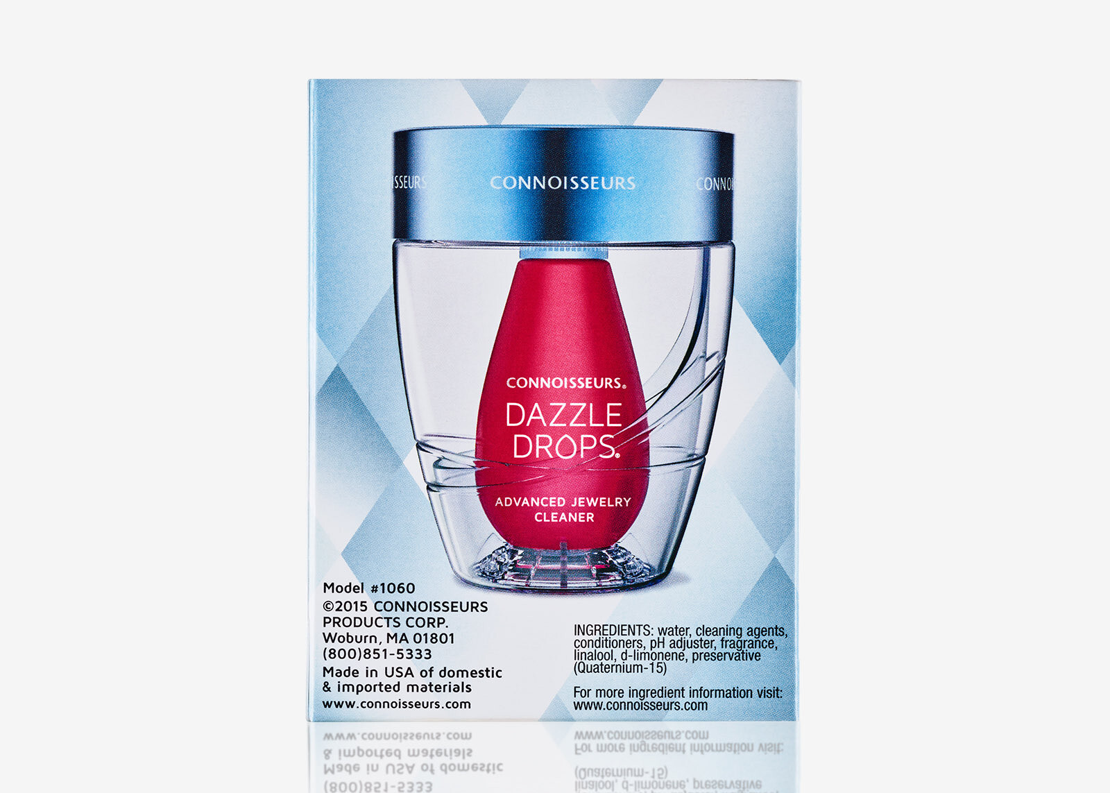CONNOISSEURS Advanced Dazzle Drops, Jewelry Cleaner Concentrate Solution,1 Ounce