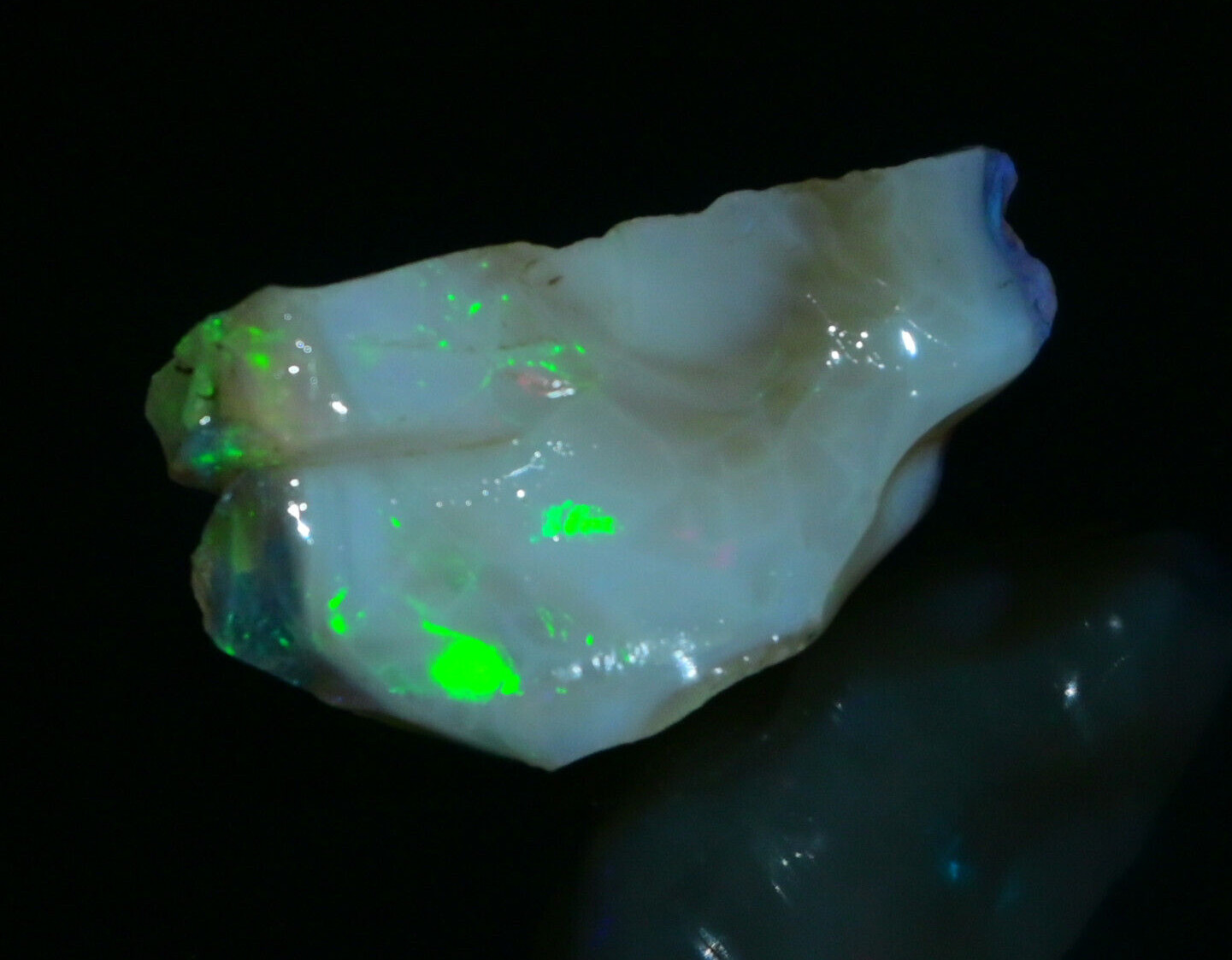 Stunning Ethiopian Opal Rough 28.00 Carats Large Opal Specimen Natural Opal Raw