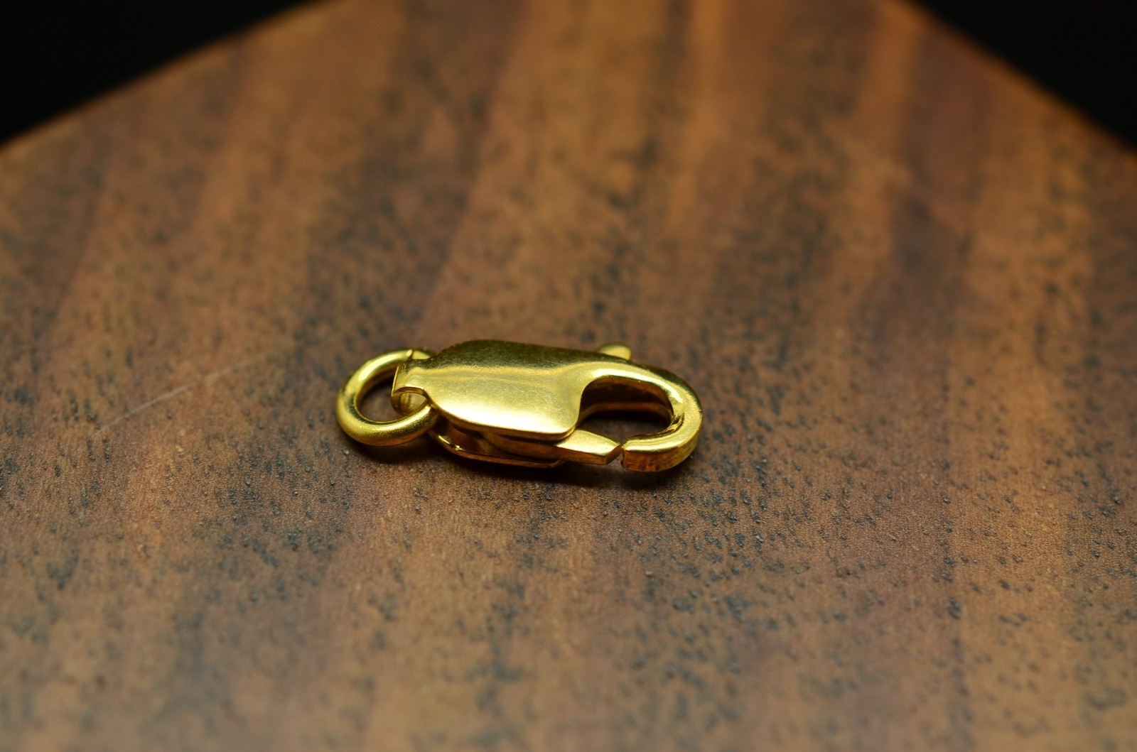 14K Yellow Gold Lobster Claw Clasp 10.0mm x 3.6mm 0.5g