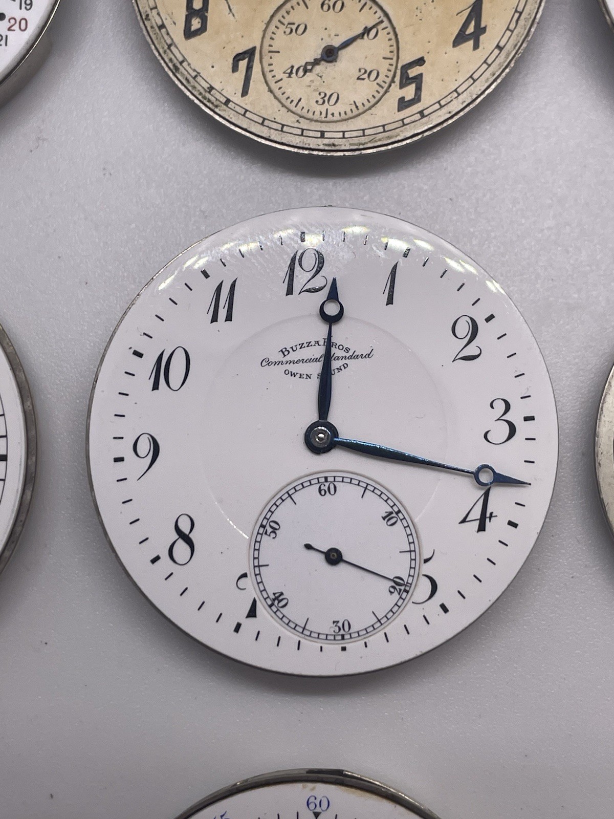 Lot of Pocket Watch Movements Rockford, South Bend & More Parts Lot.