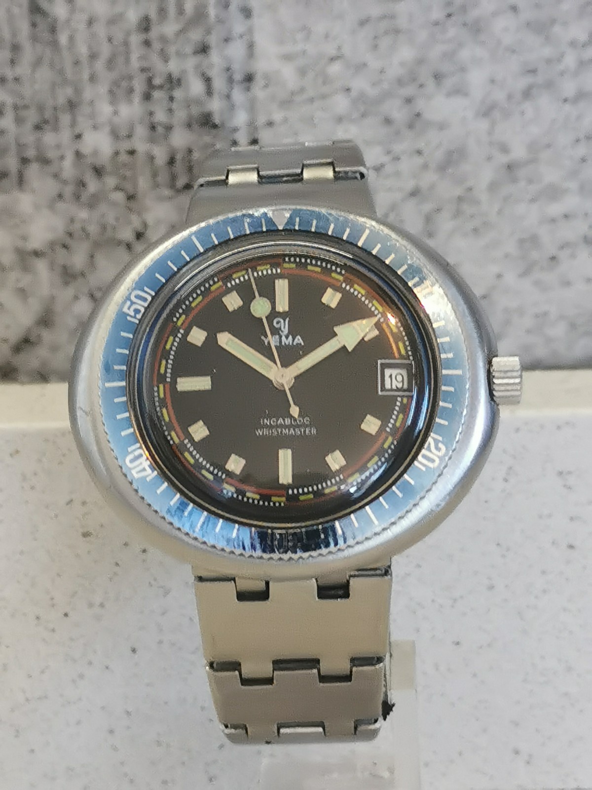 Yema Wristmaster Vintage Ref. 46029 Manual Winding SteelCase Monoblock Serviced