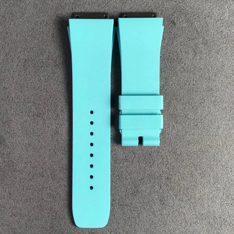 Small Rubber Watch Strap Replacement Band For Richard Mille RM07 01 RM37