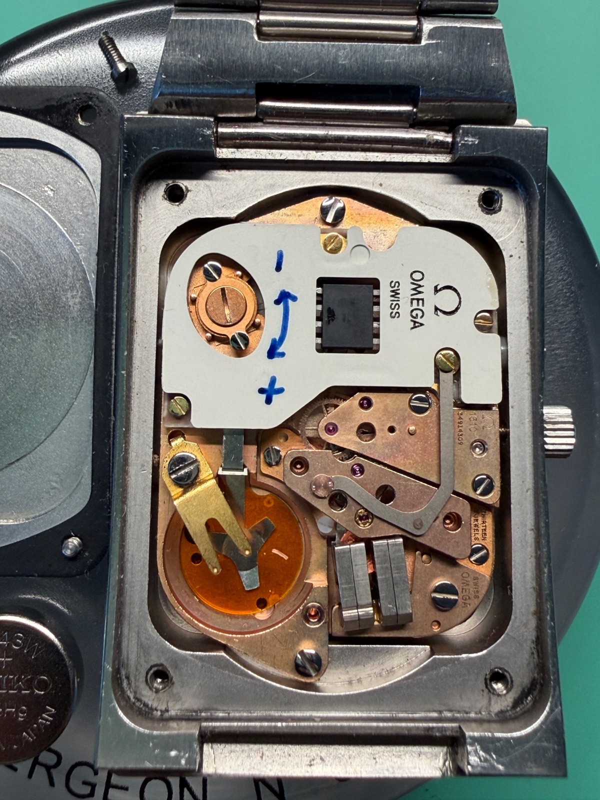 Omega Constellation Megaquartz f2.4 Cal 1510