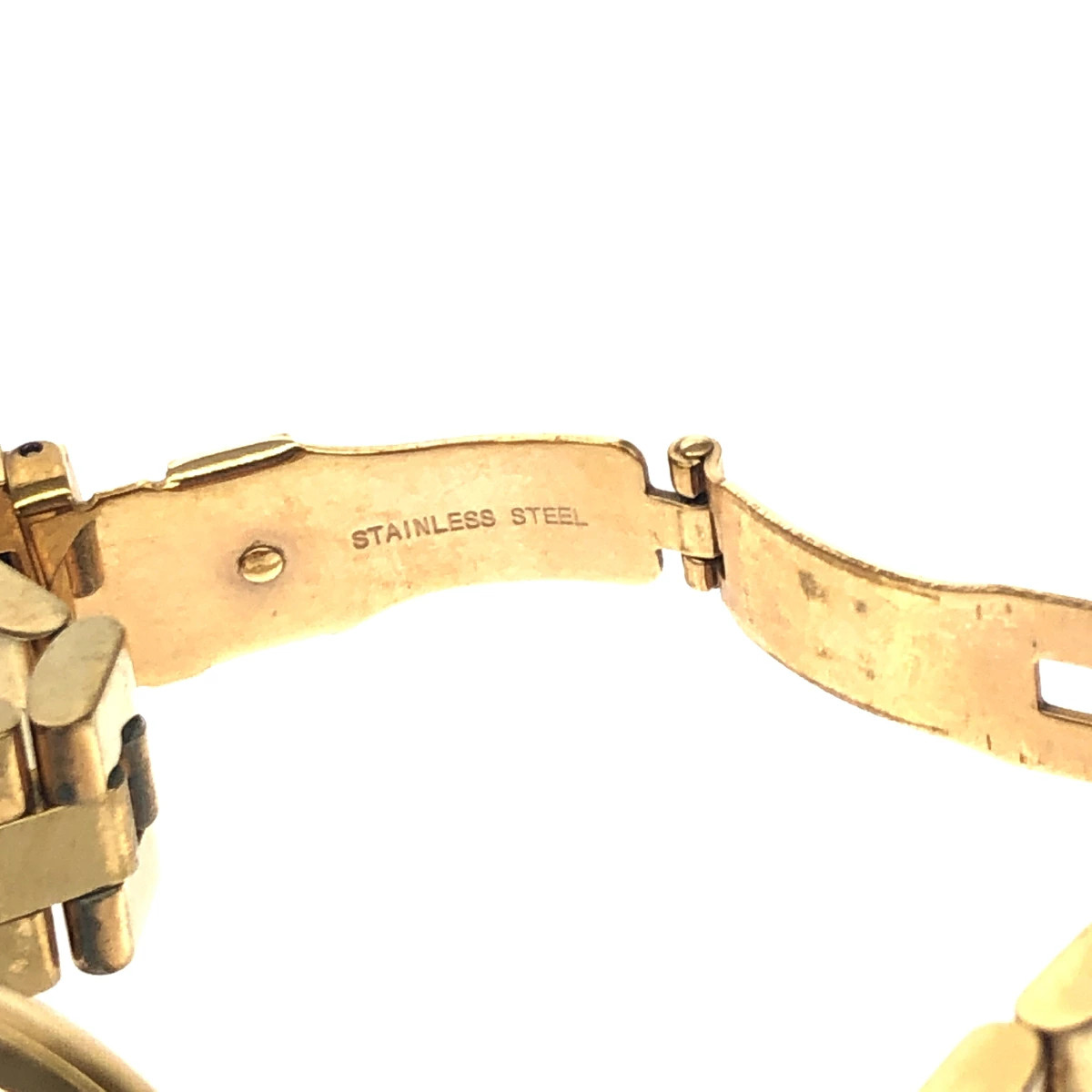 MARC BY MARC JACOBS Quartz Watch Logo Gold Color Ladies Used