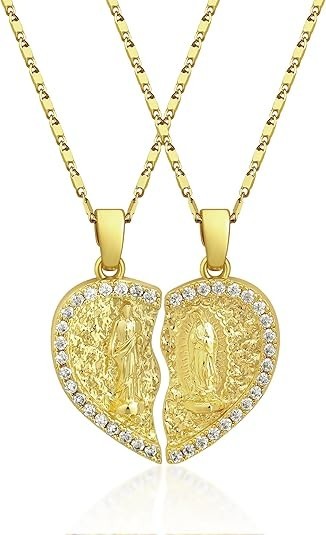 Crucifijo Cadenas De Oro 18K Joyas Joyeria Fina De Moda Regalos Para Hombre NEW