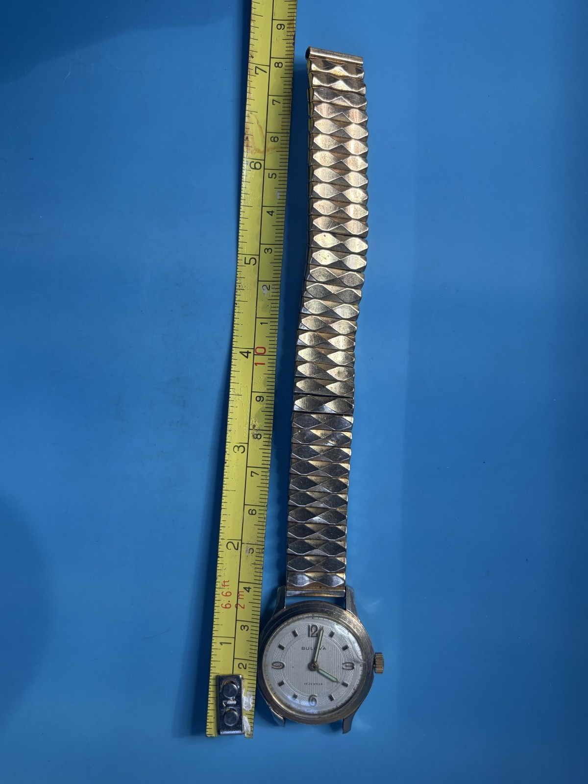 Vintage Bulova 10AK Movement 16J Watch 10KT GF Bracelet – Running
