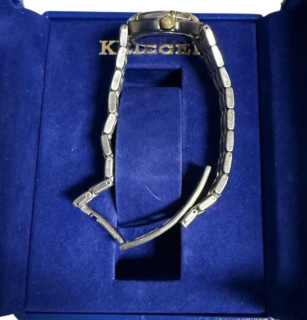 Krieger Quartz Chronometer Watch #4001315 with Box & Certificates