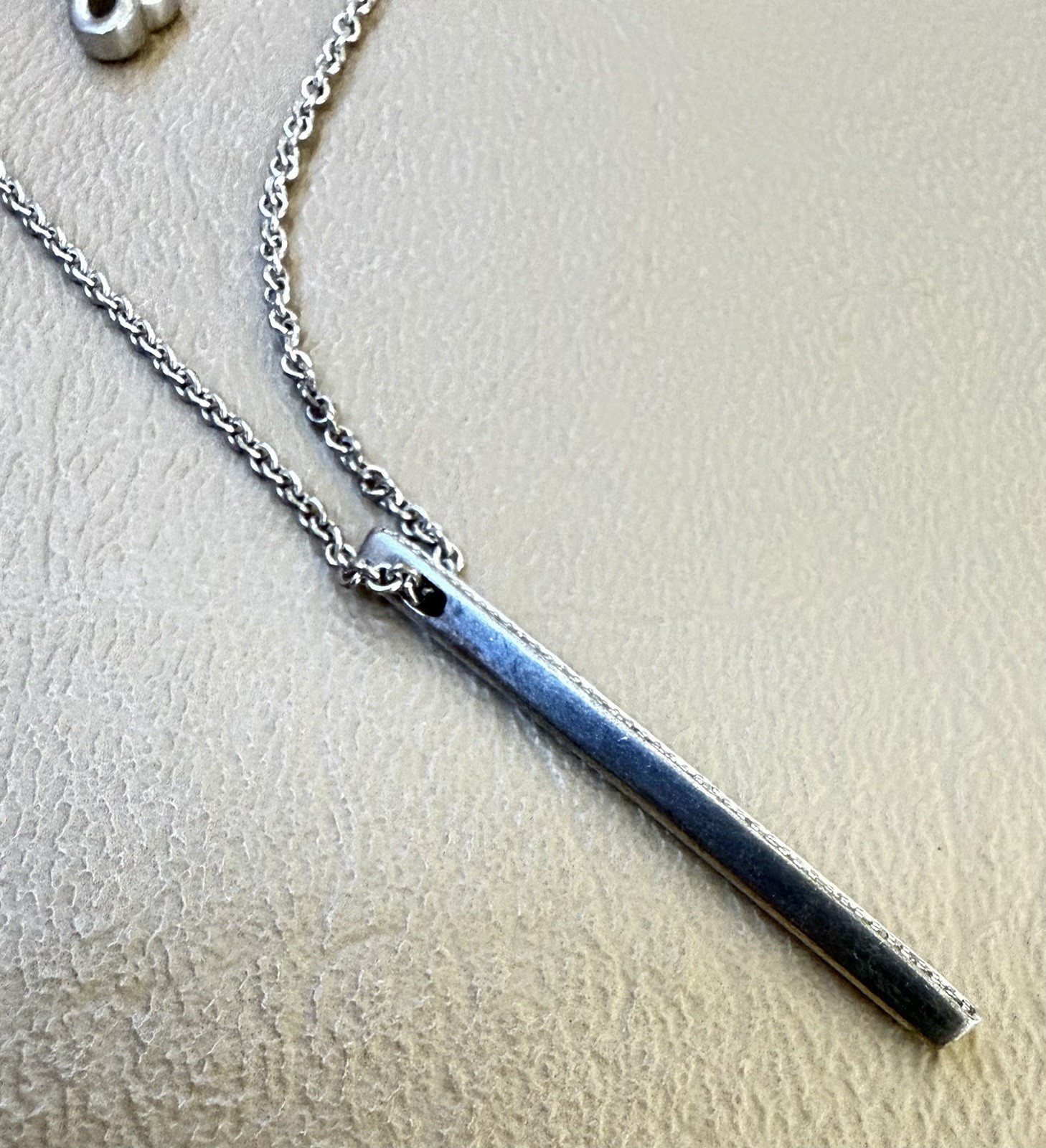 Jane Seymour Open Hearts Diamond Bar/Open Heart Layered Cable Chain Necklace