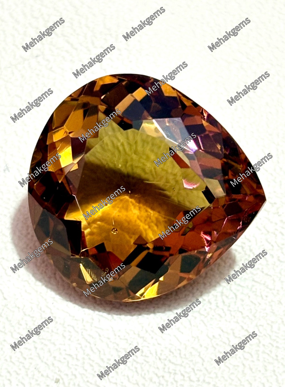 Color Change Zultanite Gemstone Pear Shape Diaspore, Fantasy Cut Collector Stone