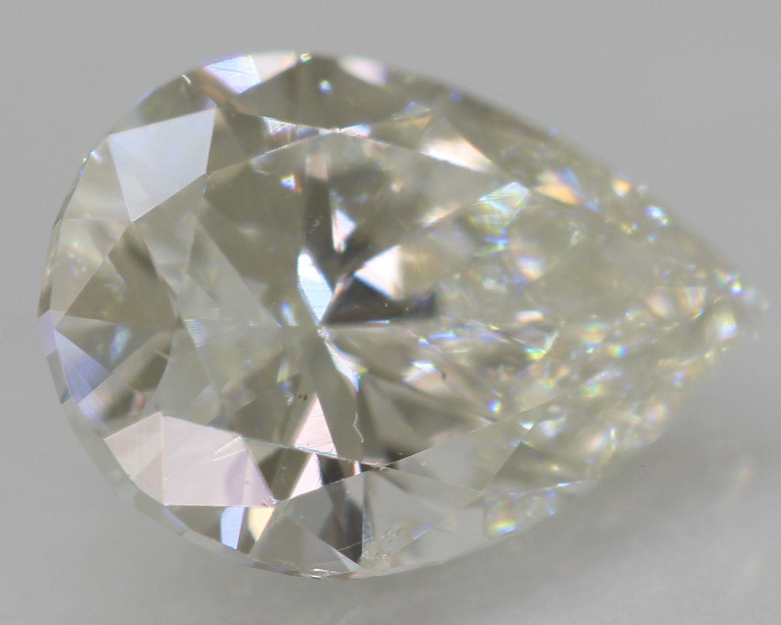 Certified 1.04 Carat G VVS2 Pear Natural EARTH MINED Loose Diamond 8.32×6.08mm