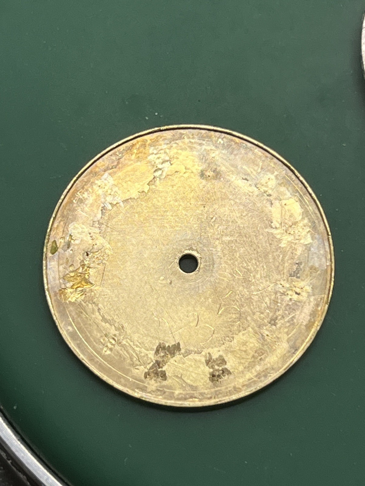 RUNNING Frederic Piguet Cal. 21 Watch Movement 17j Juvenia Gold Tone Dial