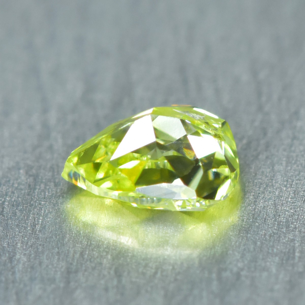 0.09Ct Untreated Fancy Yellow Diamond SI-1 Clarity Loose Diamond