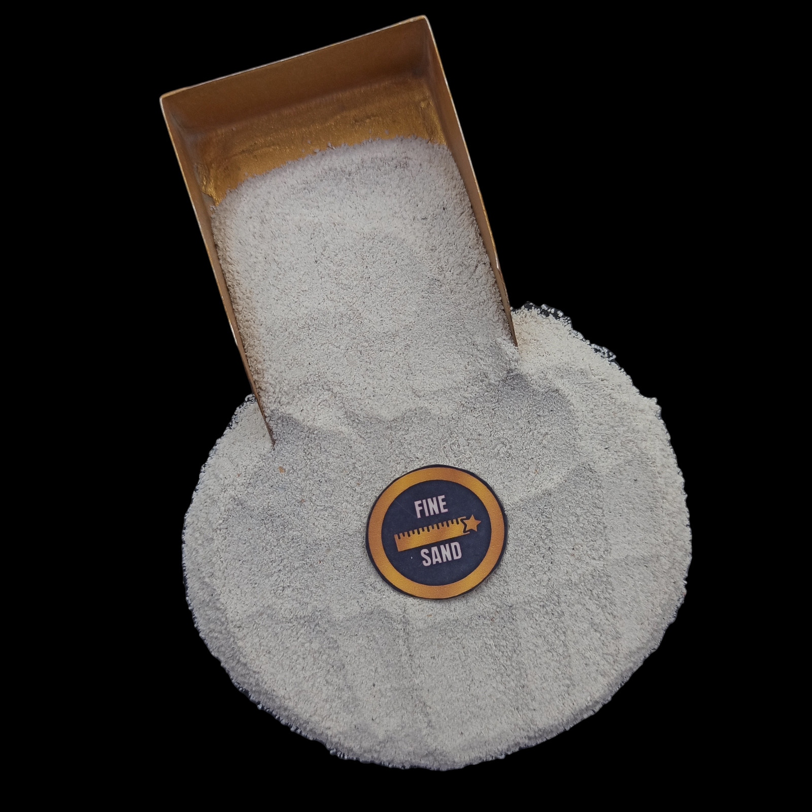 Natural White Opal gemstone crushed fine dust powder for massage woodworking