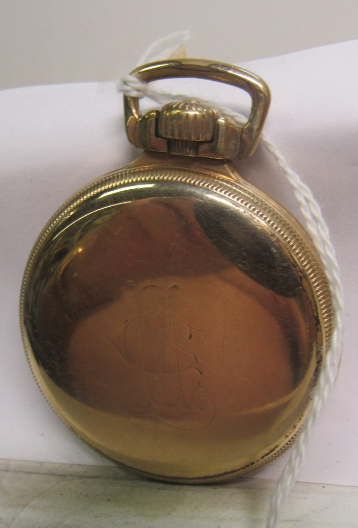 ANTIQUE VANGUARD WALTHAM POCKET WATCH WIND INDICATOR 23 JEWELS RAILROAD 1OK GF *