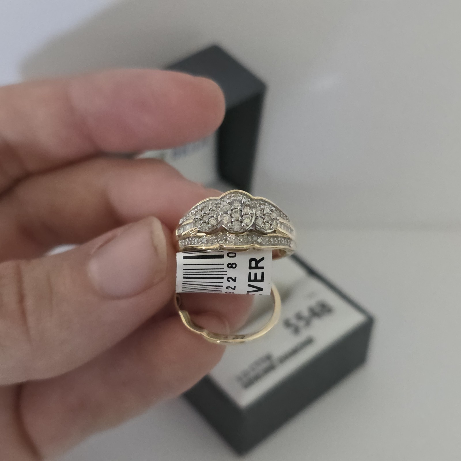 Forever Bride 10kt Gold Engagement Ring 1/2 CTTW Size 7
