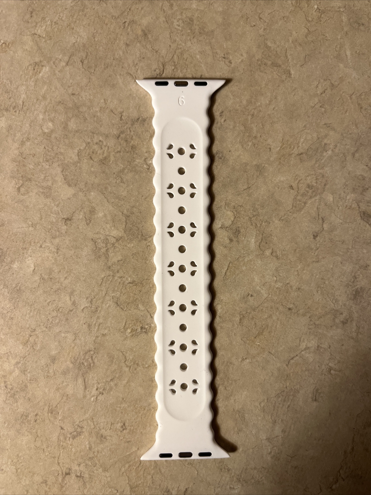 Replacement Sports Loop Band ✅ Compatible- Apple Watch ✅ 42/44/45mm ✅ White- New