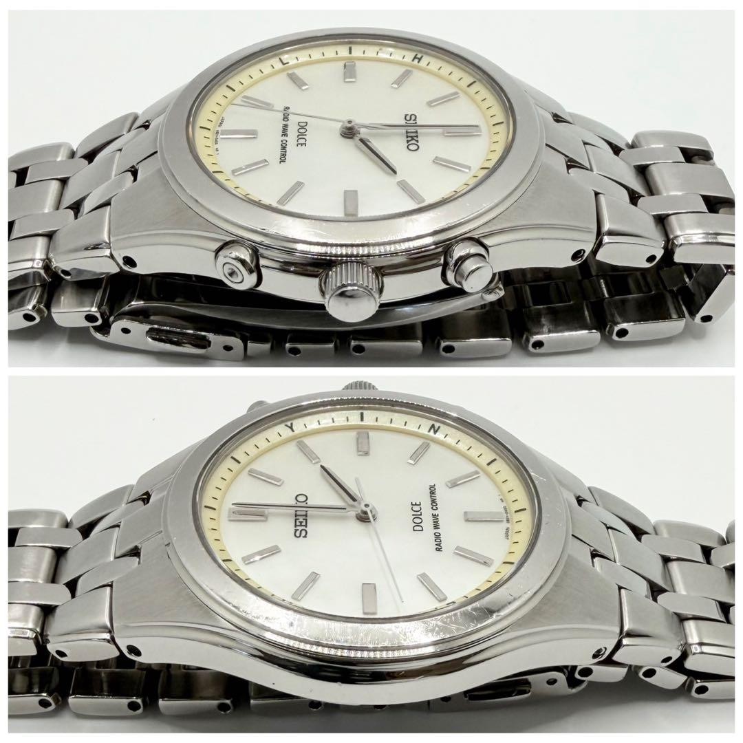 [Working Condition] Seiko Dolce Mother-of-Pearl Dial Men’s Watch 5B21-0AC0