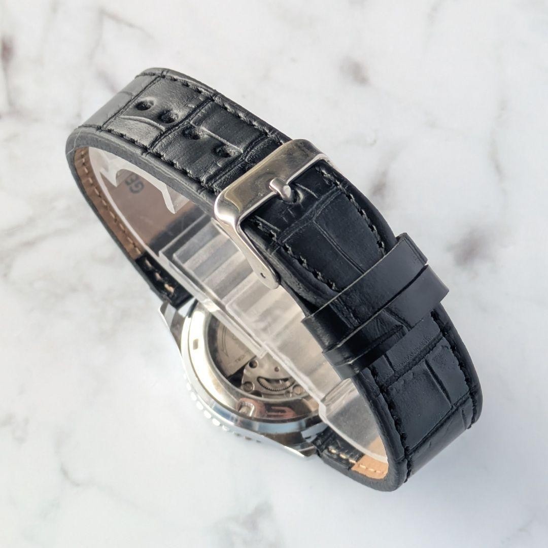 CITIZEN Automatic Vintage Black Dial Bar Index