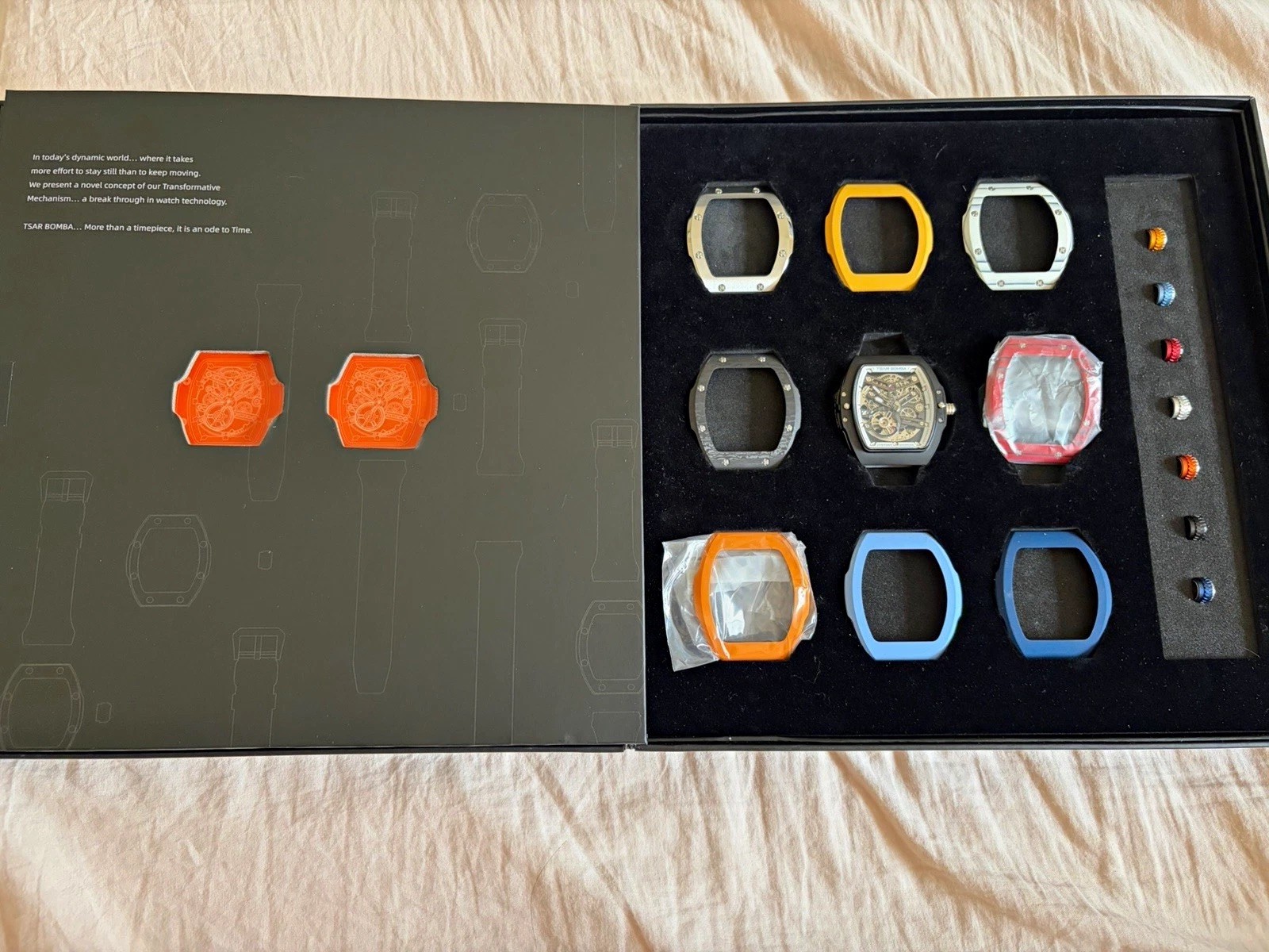 TSAR BOMBA automatic diy watch Release break through all accessories and box