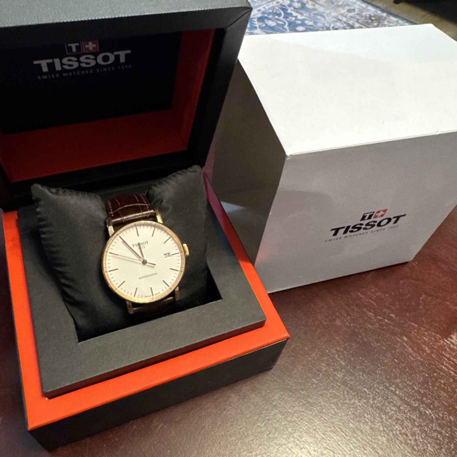 Tissot T109.407.36.031.00 Everytime Swissmatic White Dial 40 mm Men’s Watch Used