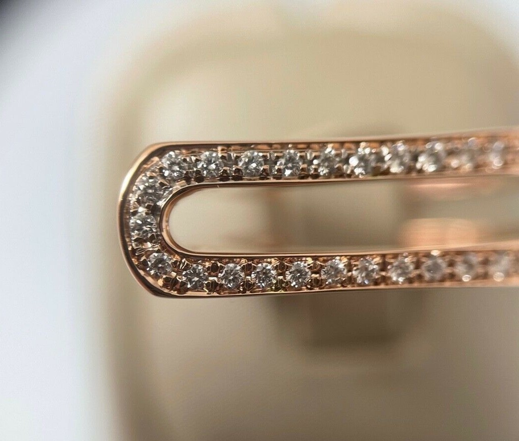 “TORRINI” DESIGNER RING from ITALY with approx. 0.26 ct. BRILLIANT, 18ct. ROSE GOLD