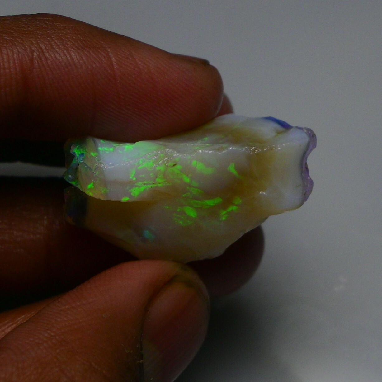 Stunning Ethiopian Opal Rough 28.00 Carats Large Opal Specimen Natural Opal Raw