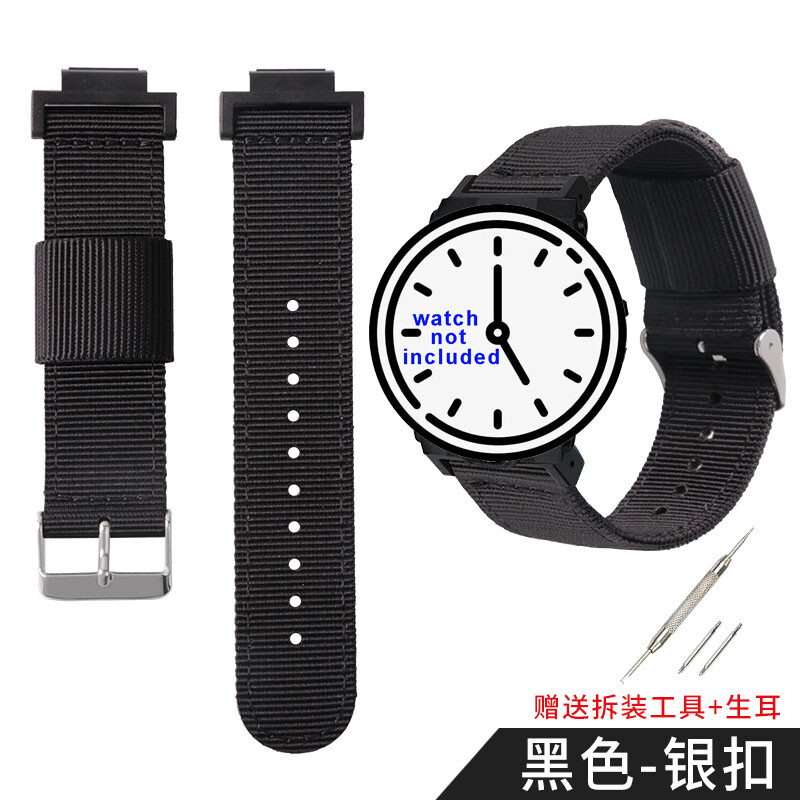 Sport Weave Nylon Fabric Strap for GWX-5600 GLS-8900 DW6900 G5600 GA110 Bracelet