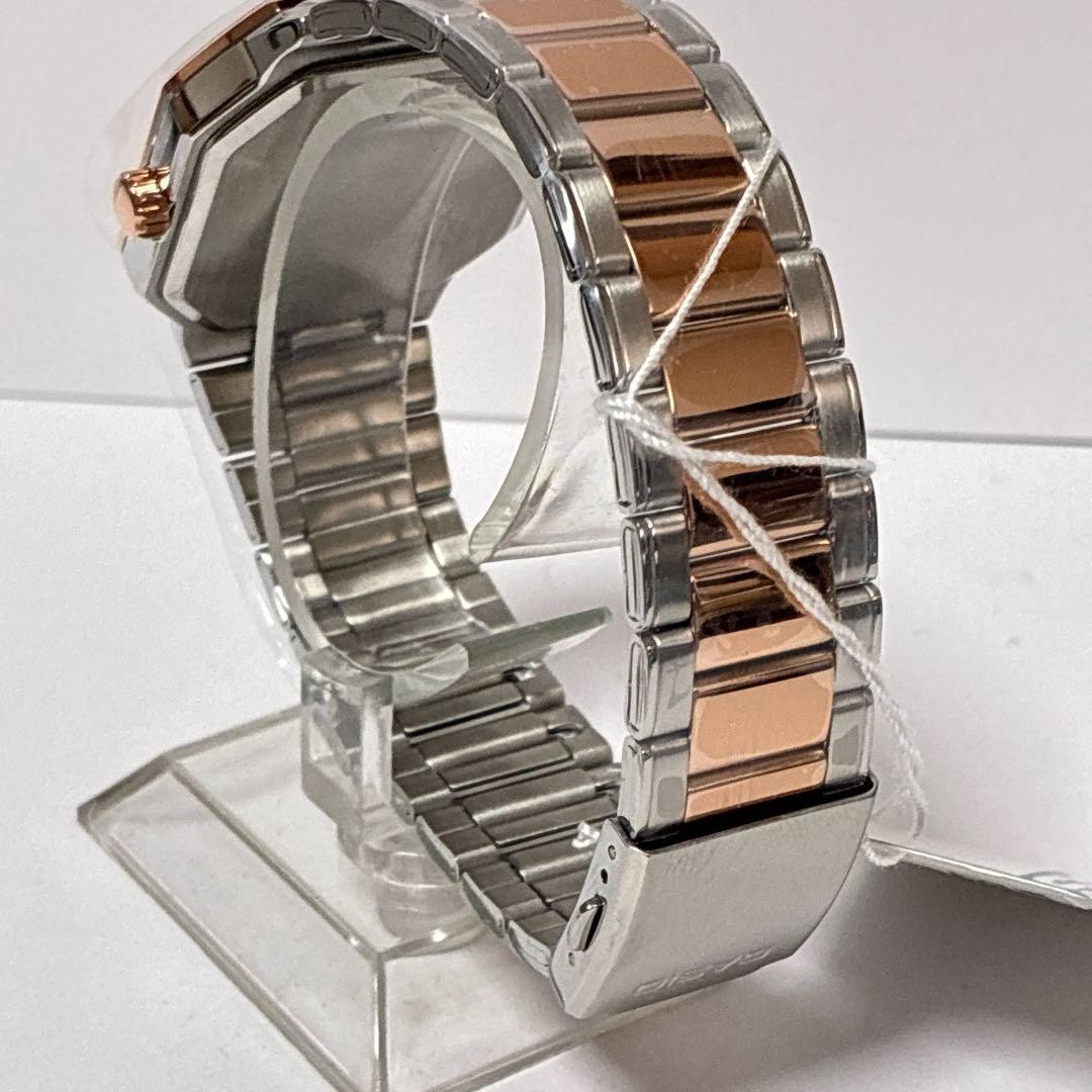 Rare CASIO watch MTP B195RG Rose Gold Navy