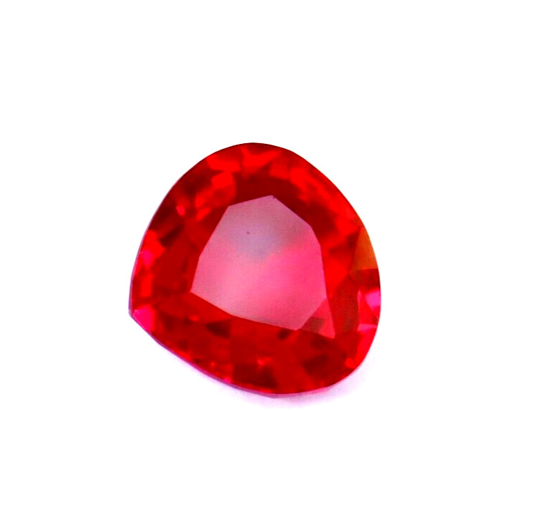 Pear Cut Loose Gemstone Natural Red Ruby Best Offer Gemstone 15 Carat