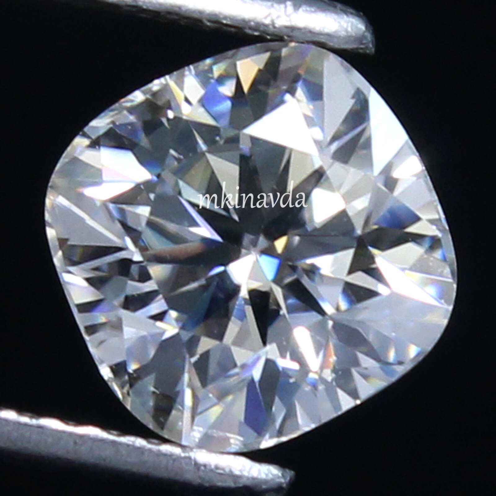 Natural Certified D Color VVS1 Brilliant Cut 5×5 MM Cushion White Loose Diamond