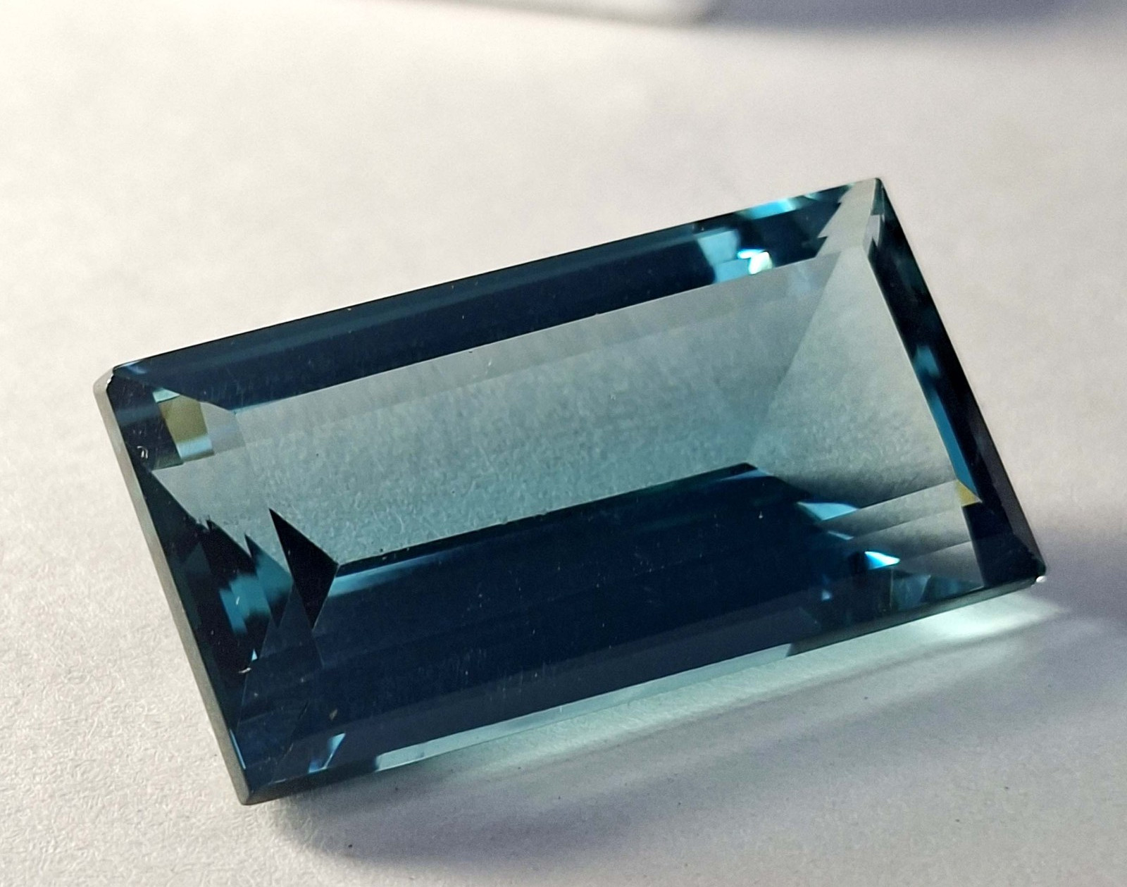 Natural Baguette Cut Tourmaline 44-46 Carat Certified Loose Gemstone TQ1740