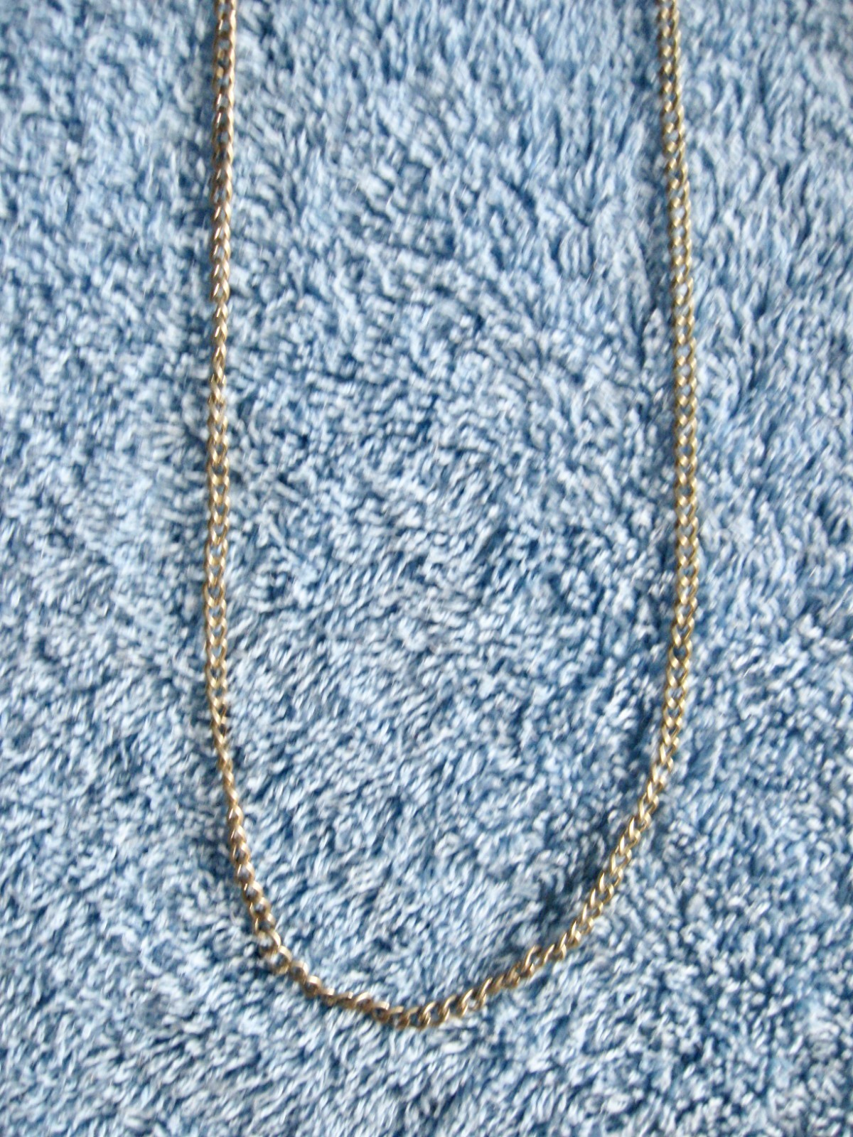 “T” Logo FLOATING 3 STRAND Orange Turquoise Beaded Necklace; Chain; Cord Lobster