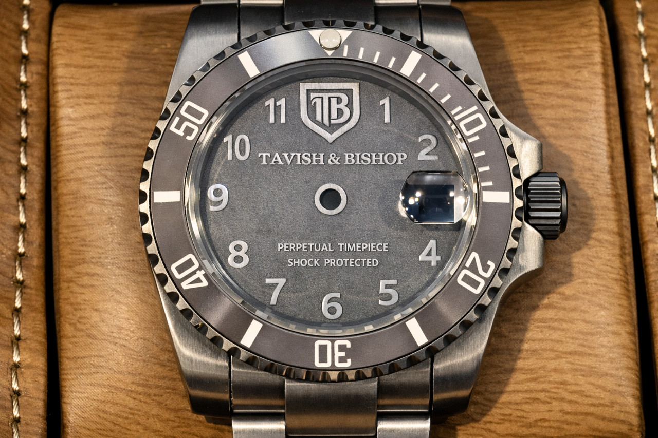 Tavish & Bishop Timepieces Bespoke Fiber Laser Engraved Watch Dials