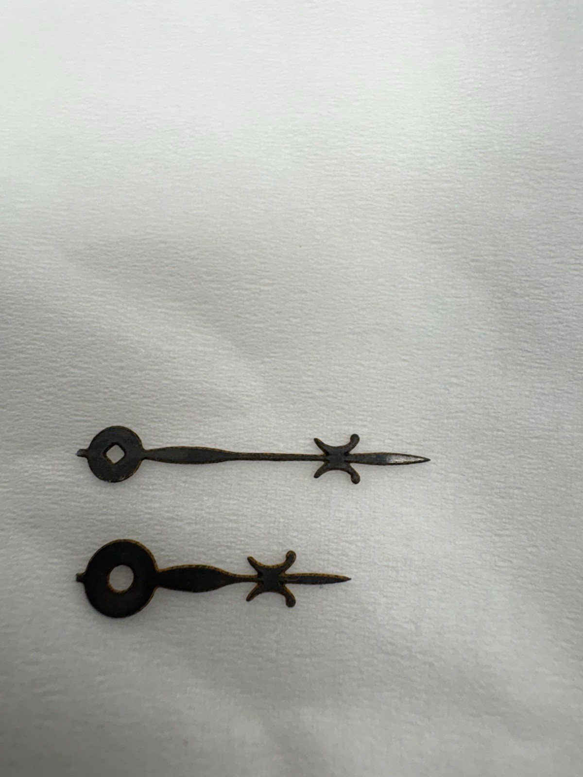 Nice Verge Fusee Pocket Watch Hands
