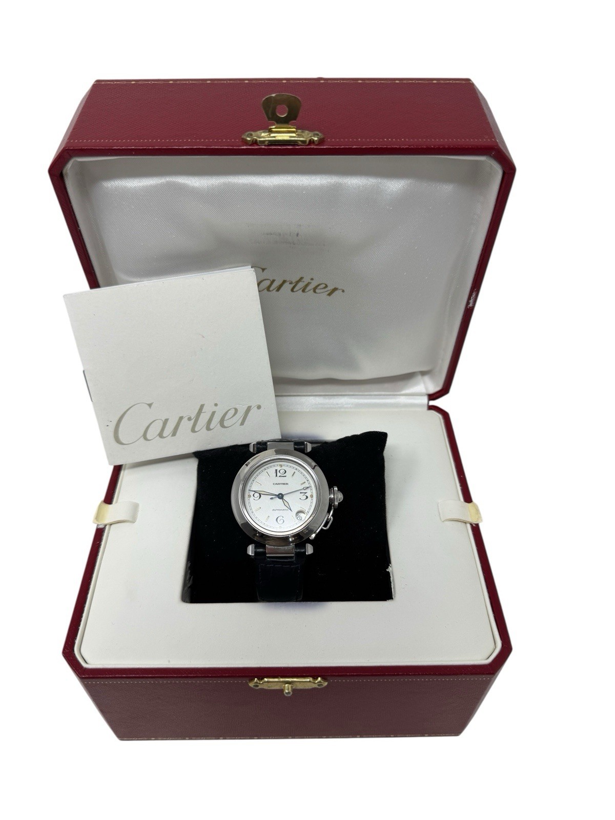 Cartier Pasha 35mm Automatic Ref. 2324 Box & Booklet