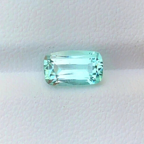 Natural Sea Foam Color Transparent Tourmaline Cut Stone 2.05 Carats 1pc from Afg